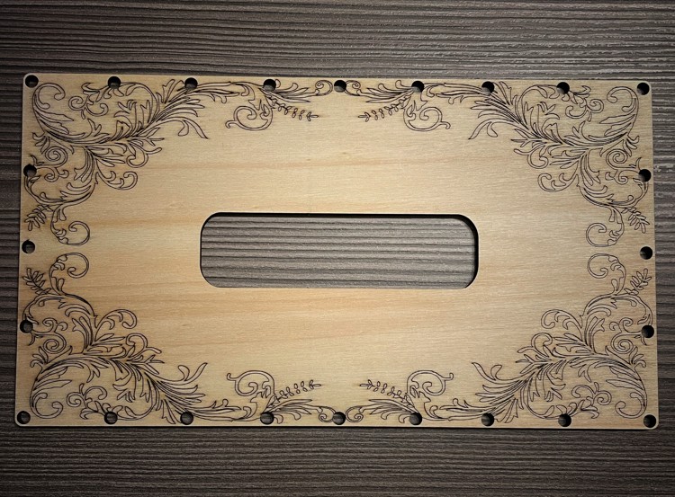 Víko KAPESNÍKOVNÍK ornamenty