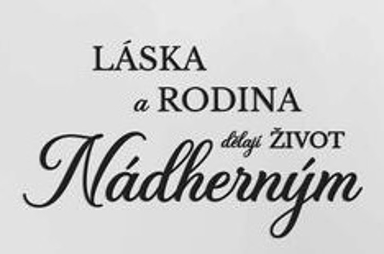 Šablona ovál  - Láska a rodina