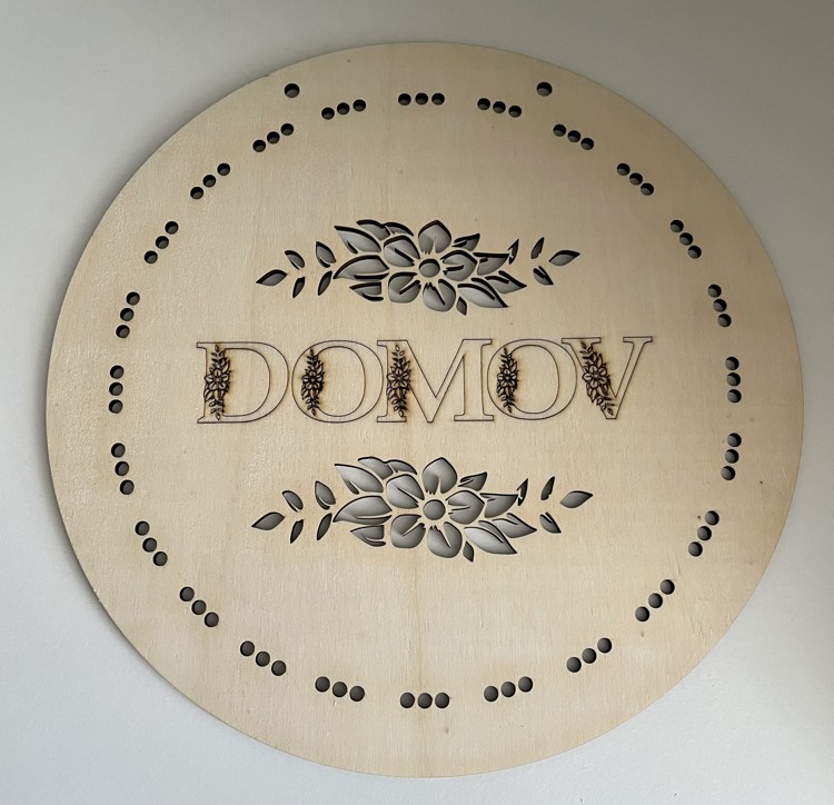 ŠABLONA pro pletení věnce - DOMOV 3